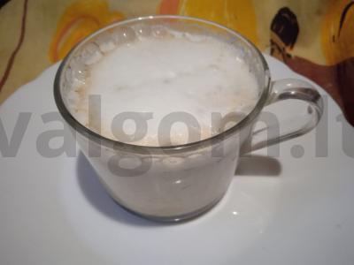 Kava su plakta grietinėle ir čili pipirais Žingsnis 4