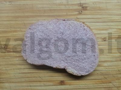 Sumuštinis su dešra ir avokadu Žingsnis 2