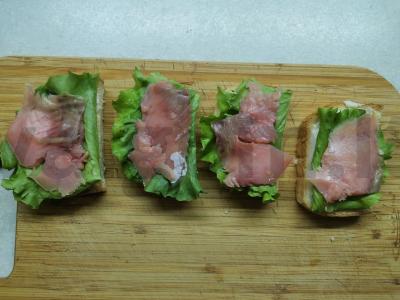 Sumuštiniai su silkių lašiša ir grietininiu sūriu Žingsnis 4