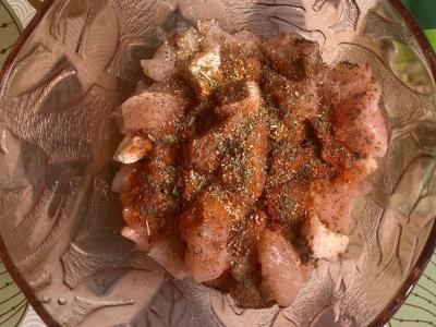 Patiekalas „Čaretti“ su vištienos filė ir makaronais Žingsnis 4