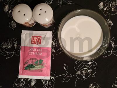 Vištienos krūtinėlė pieno padaže su chmeli-suneli Žingsnis 4