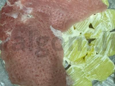 Mėsa prancūziškai su grybais ir prieskoniais Žingsnis 3