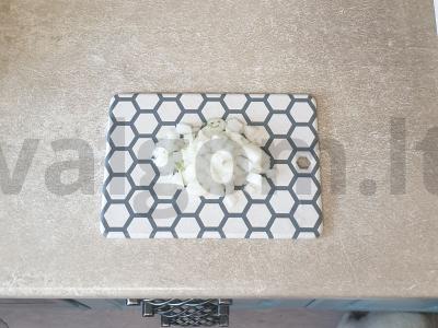 Troškinti daržovės su pomidorais ir česnaku Žingsnis 2