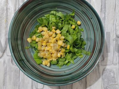 Salotas su ridikėliais ir kiaušiniu Žingsnis 2