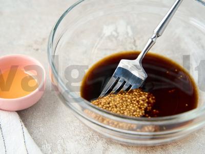 Lašišų steikai orkaitėje Žingsnis 1