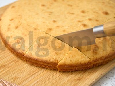 Pyragai „Lamington“ su aguonų pabarstymu Žingsnis 5