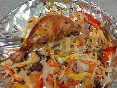 Azijietiškai paruoštas antis Žingsnis 5