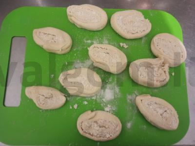 Sūrio „Vyniotiniai“ sausainiai Žingsnis 5