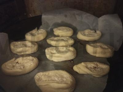 Sūrio „Vyniotiniai“ sausainiai Žingsnis 6