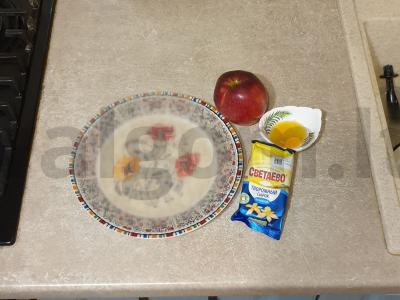 Saldūs ritinėliai su varškės įdaru Žingsnis 1