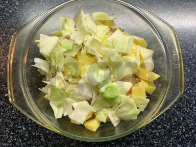 Vištienos šlaunelė su daržovėmis Žingsnis 7