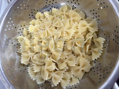 Grietinėlės makaronai su šonine per 15 minučių Žingsnis 6