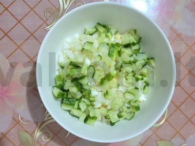 Krabų tartaletės šventiniam stalui Žingsnis 3