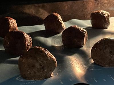 Sausainiai su kartoku šokoladu Žingsnis 5