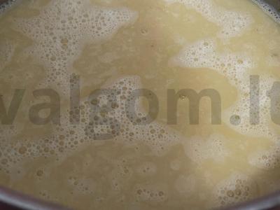 Žirnių ir vištienos sriuba pietums Žingsnis 7