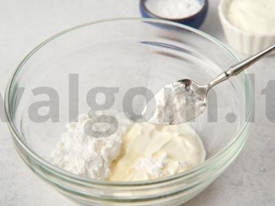 Šokoladinis tortas su rūgpieniu Žingsnis 5