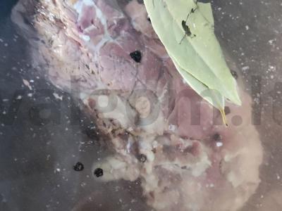 Borščas ant jautienos kaulo Žingsnis 1