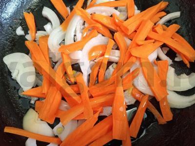 Bulguro plovas su antis krūtinėlė Žingsnis 1