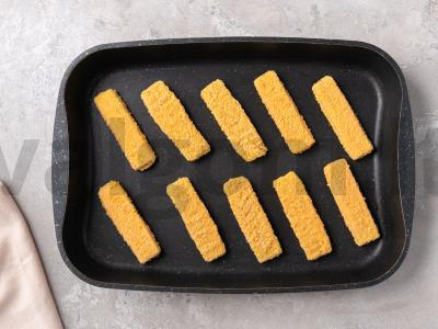 Sumuštinis su žuvies lazdelėmis Žingsnis 1