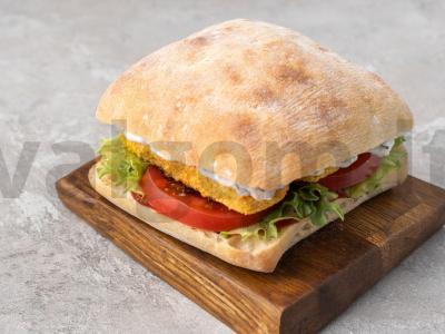 Sumuštinis su žuvies lazdelėmis Žingsnis 5