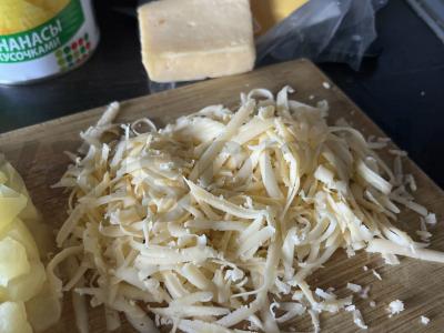 Salotas „Havajai“ su ananasu ir vištiena Žingsnis 4