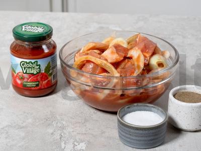 Kepta kiauliena marinate Žingsnis 2