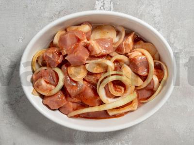 Kepta kiauliena marinate Žingsnis 3