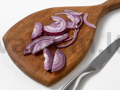 Pupelių ir vištienos salotos Žingsnis 5