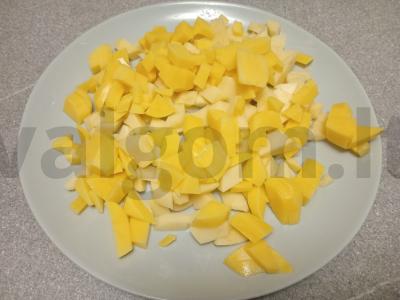 Anties sultinio sriuba su kvietiniais grūdais Žingsnis 1