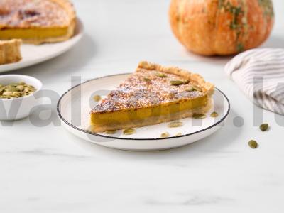 Moliūgų pyragas pagrindine nuotrauka