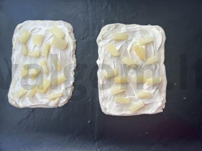 Pizzetta su ananasais ir krevetėmis Žingsnis 3