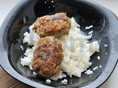 Žuvies konservų kotletai su ryžiais Žingsnis 5