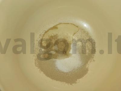 Namų duona Žingsnis 1