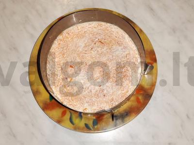 Sluoksniuotas salotas „Skumbrija po kailiu“ Žingsnis 11