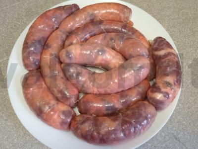 Kepeninė dešra su antis riebalais ir vištienos faršu Žingsnis 7