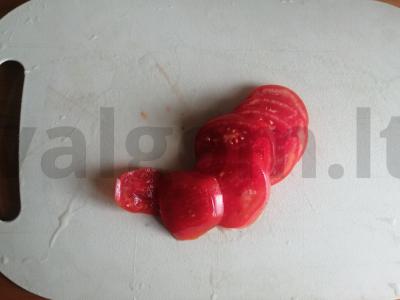 Aštrus užkandis „Pomidorai su kmynais“ Žingsnis 1