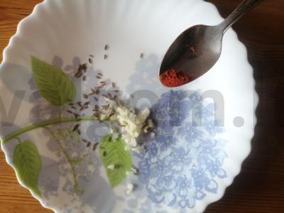 Aštrus užkandis „Pomidorai su kmynais“ Žingsnis 4