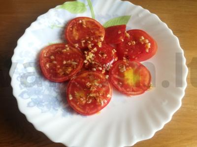 Aštrus užkandis „Pomidorai su kmynais“ pagrindine nuotrauka