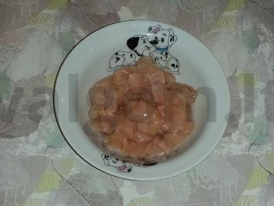 Spagečiai su vištienos filė lečo padaže su cukinija Žingsnis 1