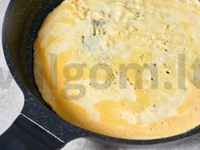 Omeletas „Tamaго-jaki“ japoniškai Žingsnis 6