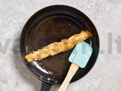 Omeletas „Tamaго-jaki“ japoniškai Žingsnis 7