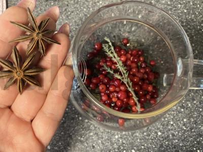 Brusnicų arbata Žingsnis 3