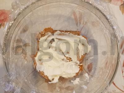 Meduolinis tortas su bananas Žingsnis 2