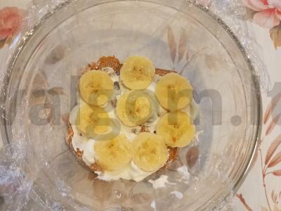 Meduolinis tortas su bananas Žingsnis 3