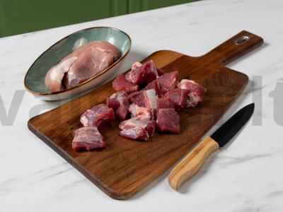 Faršas su grybais keptuvėje Žingsnis 1