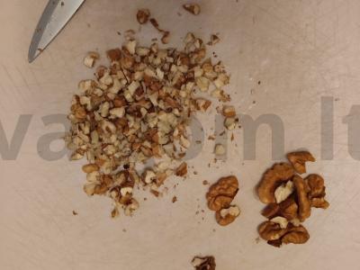 Salotas „Išbandyk“ su žiedine kopūstu Žingsnis 5