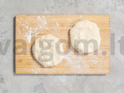 Sūrio blynai su bananais ir varške Žingsnis 5