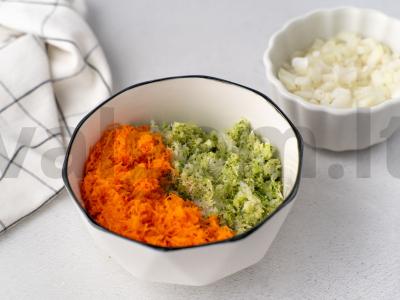 Žuvies ir daržovių kotletai Žingsnis 2