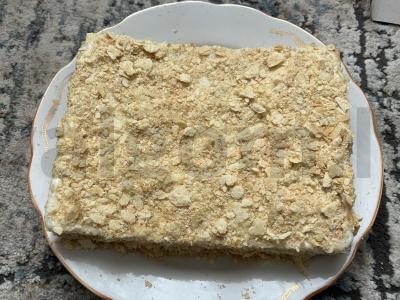 Švelnus užvirintas kremas su kondensuotu pienu Žingsnis 9