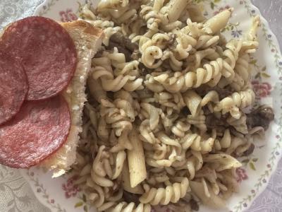 Skani makaronai per kelias minutes pagrindine nuotrauka